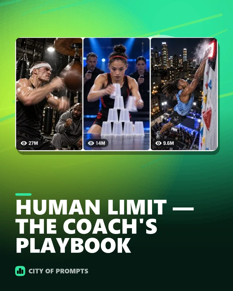 Cover image for HUMAN LIMIT — THE COACH'S PLAYBOOK