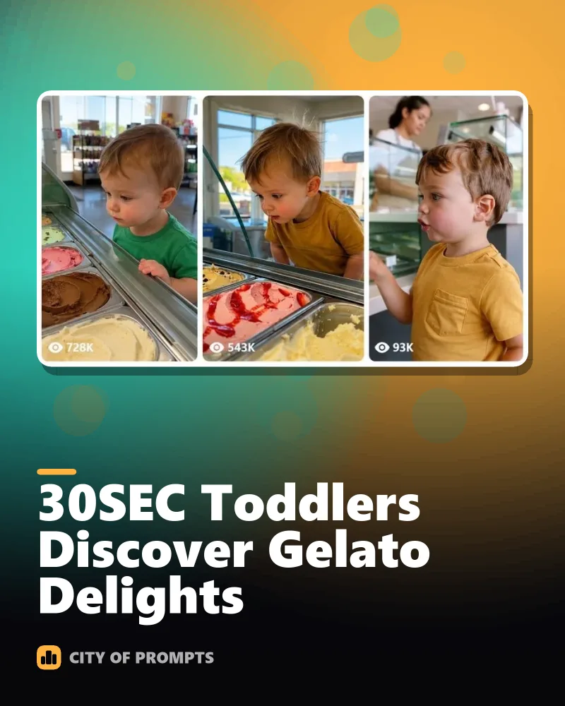 Cover image for 30SEC Toddlers Discover Gelato Delights