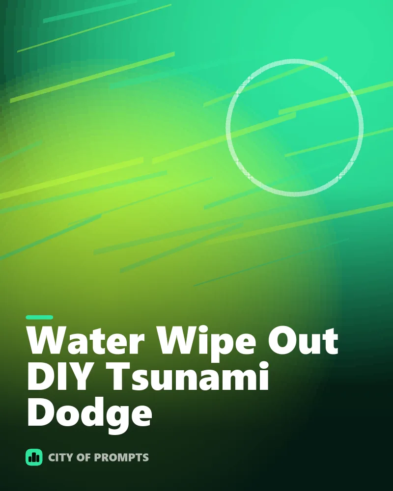 Cover image for Water Wipe Out DIY Tsunami Dodge