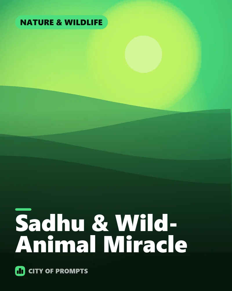 Cover image for Sadhu & Wild-Animal Miracle