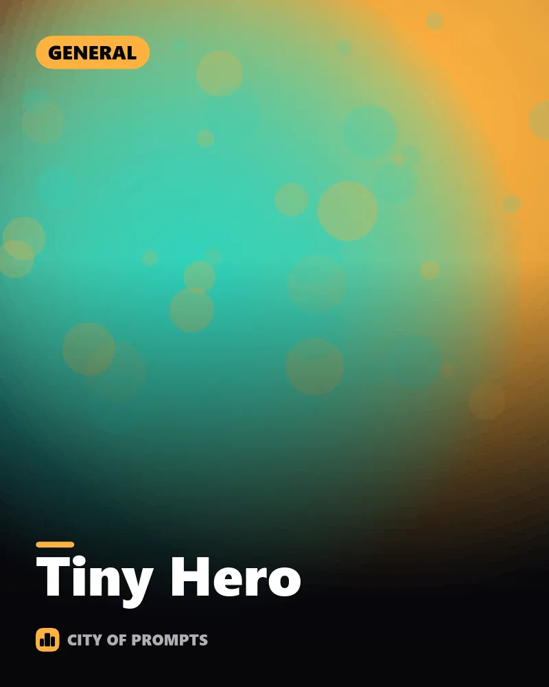 Cover image for Tiny Hero