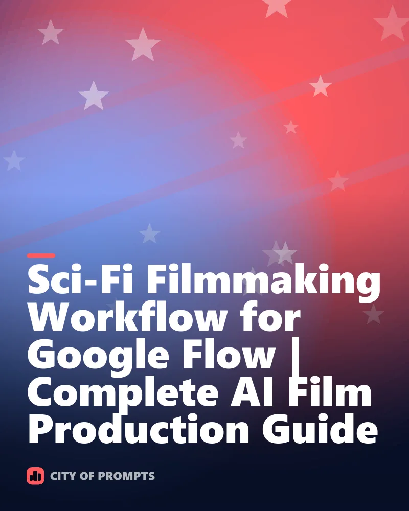 Cover image for Sci-Fi Filmmaking Workflow for Google Flow | Complete AI Film Production Guide