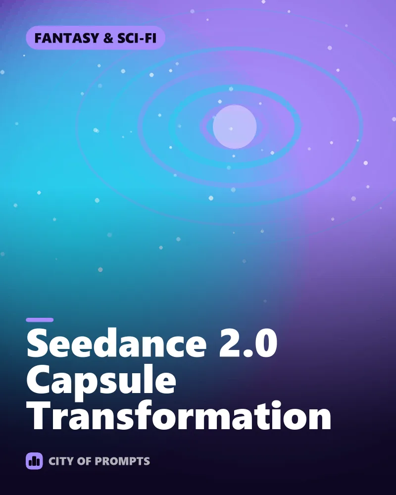 Cover image for Seedance 2.0 Capsule Transformation