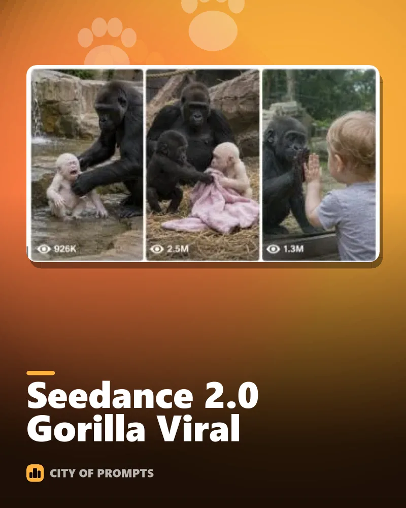 Cover image for Seedance 2.0 Gorilla Viral