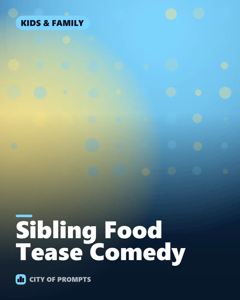 Cover image for Sibling Food Tease Comedy