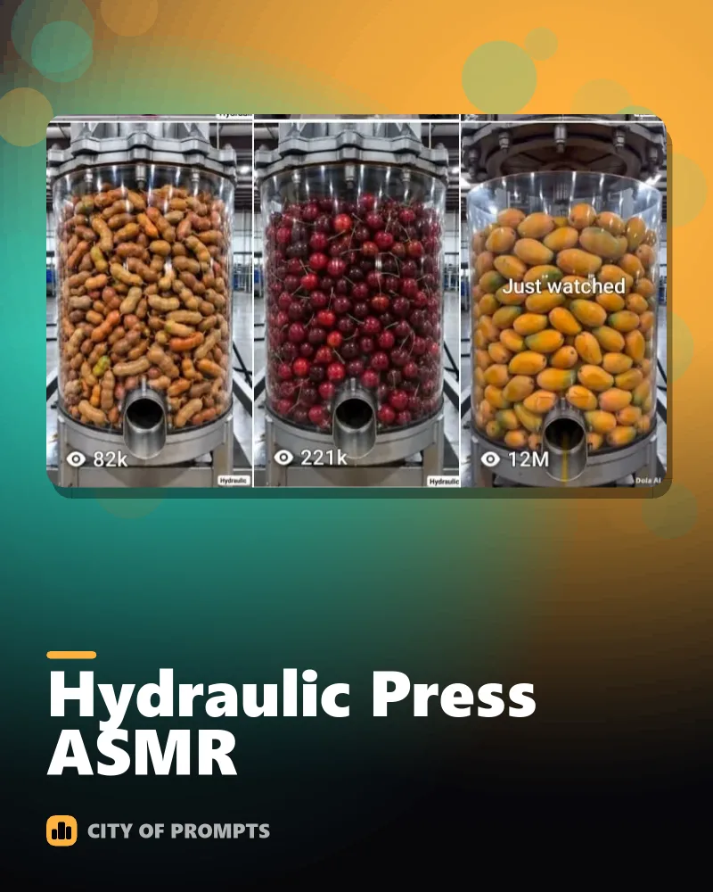 Cover image for Hydraulic Press ASMR