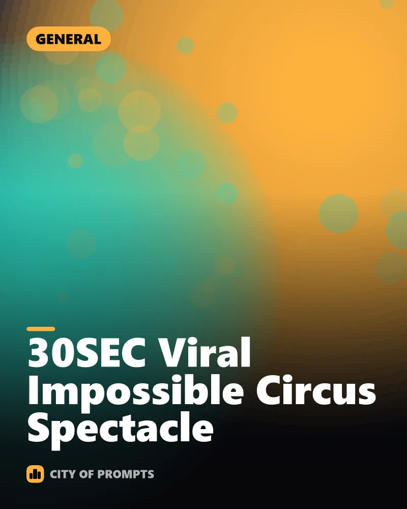 Cover image for 30SEC Viral Impossible Circus Spectacle