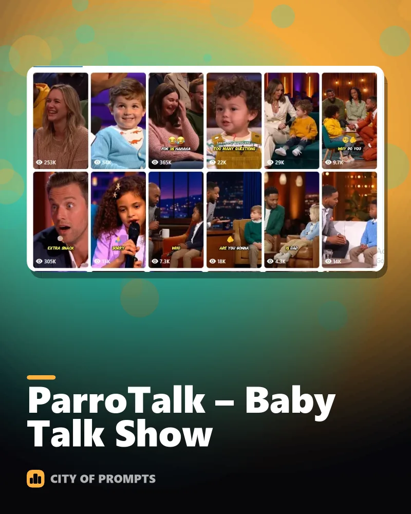 Cover image for ParroTalk – Baby Talk Show