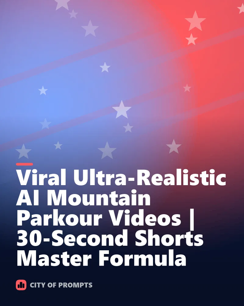 Cover image for Viral Ultra-Realistic AI Mountain Parkour Videos | 30-Second Shorts Master Formula