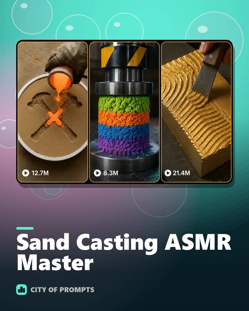 Cover image for Sand Casting ASMR Master