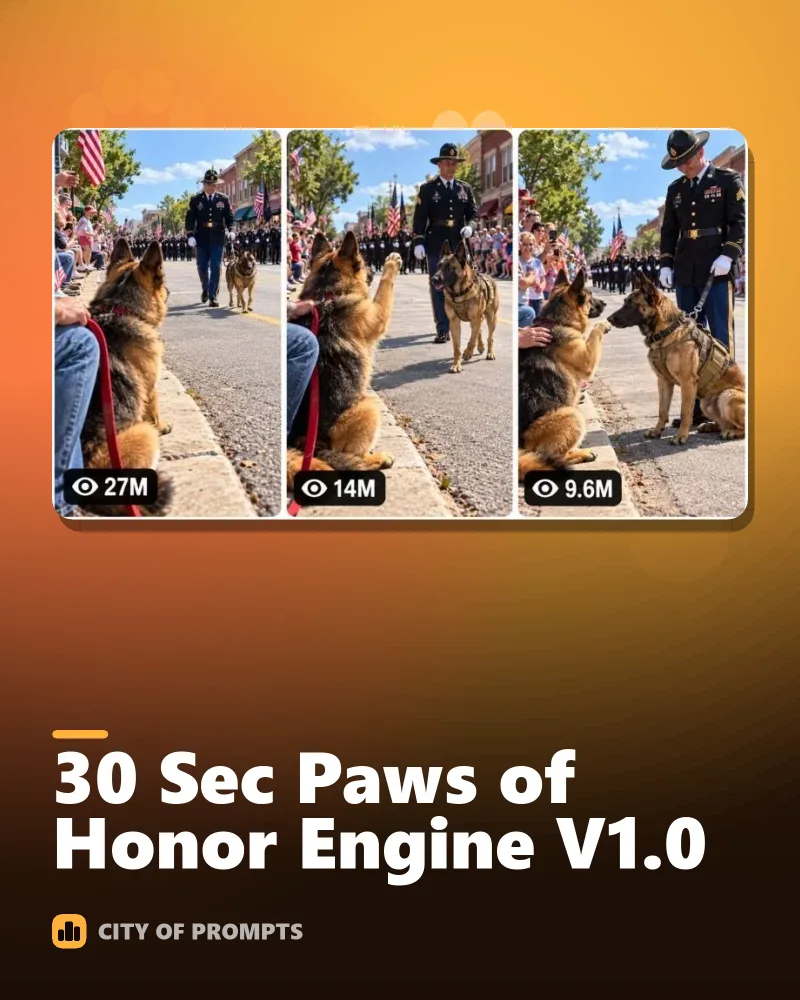 Cover image for 30 Sec Paws of Honor Engine V1.0