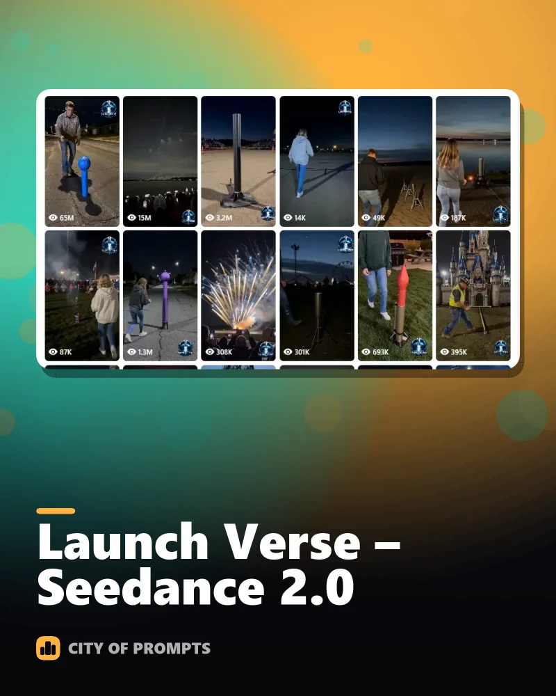 Cover image for Launch Verse – Seedance 2.0