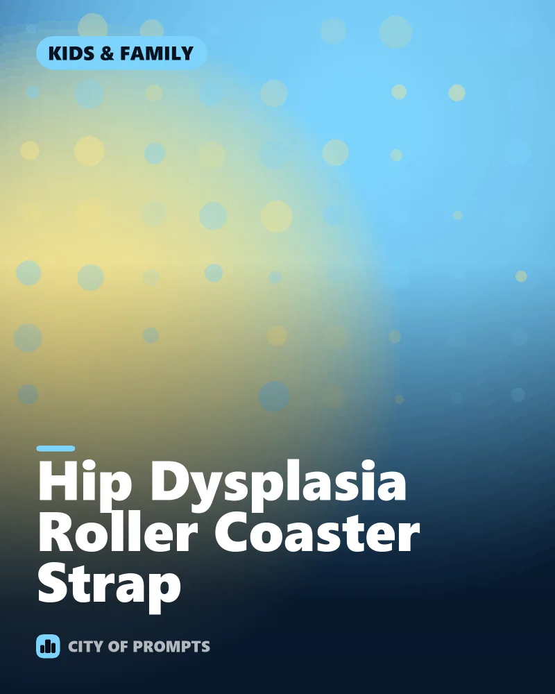 Cover image for Hip Dysplasia Roller Coaster Strap