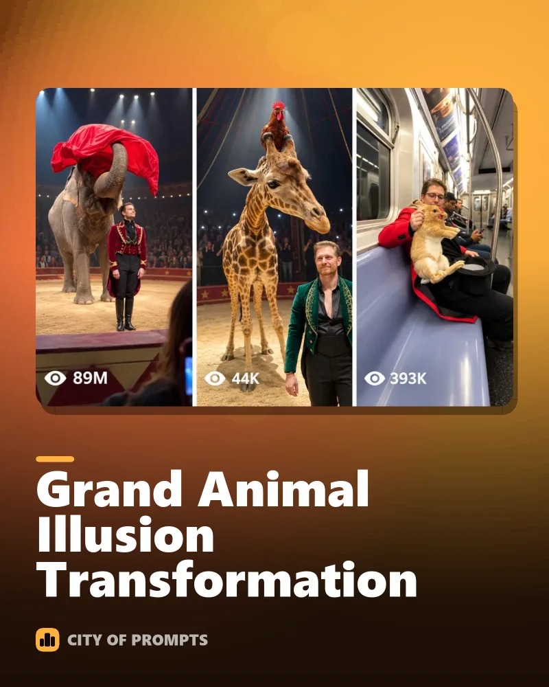 Cover image for Grand Animal Illusion Transformation