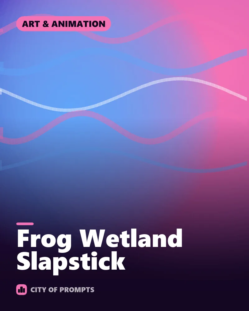 Cover image for Frog Wetland Slapstick