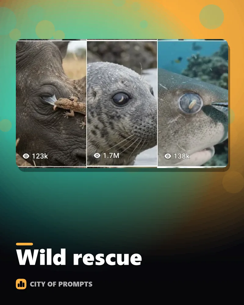 Cover image for Wild rescue 🔥
