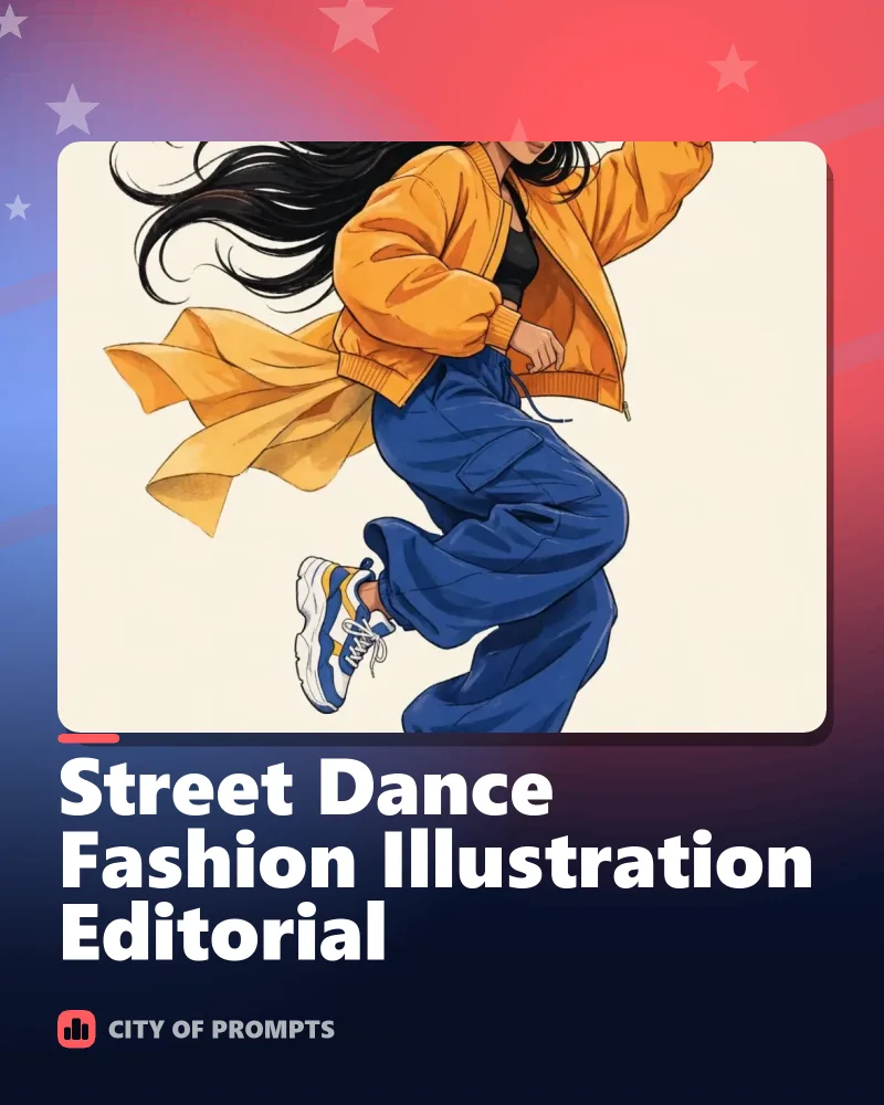 Cover image for Street Dance Fashion Illustration Editorial