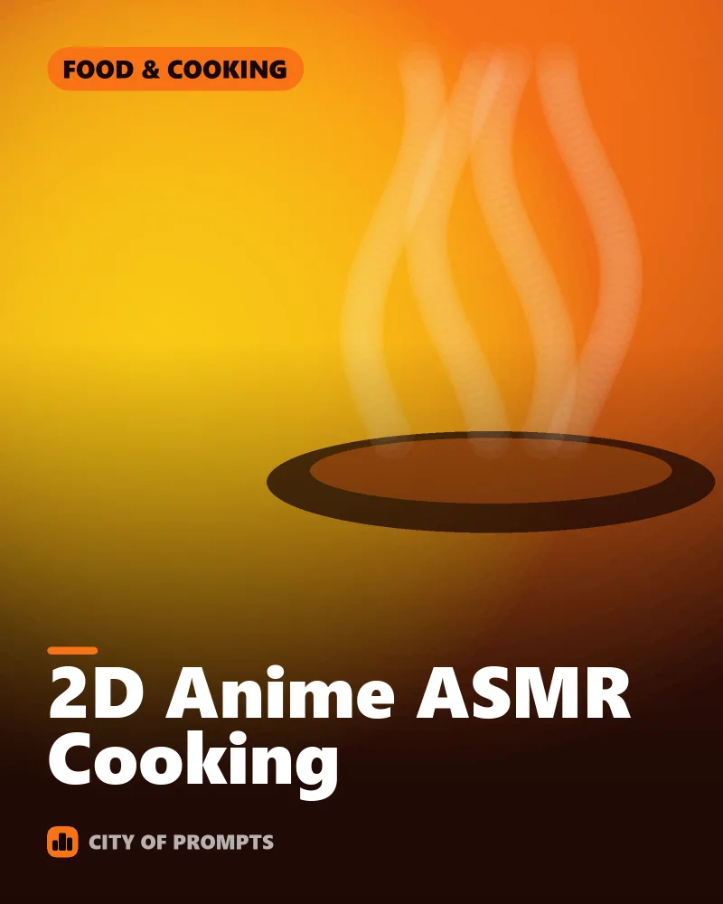 Cover image for 2D Anime ASMR Cooking