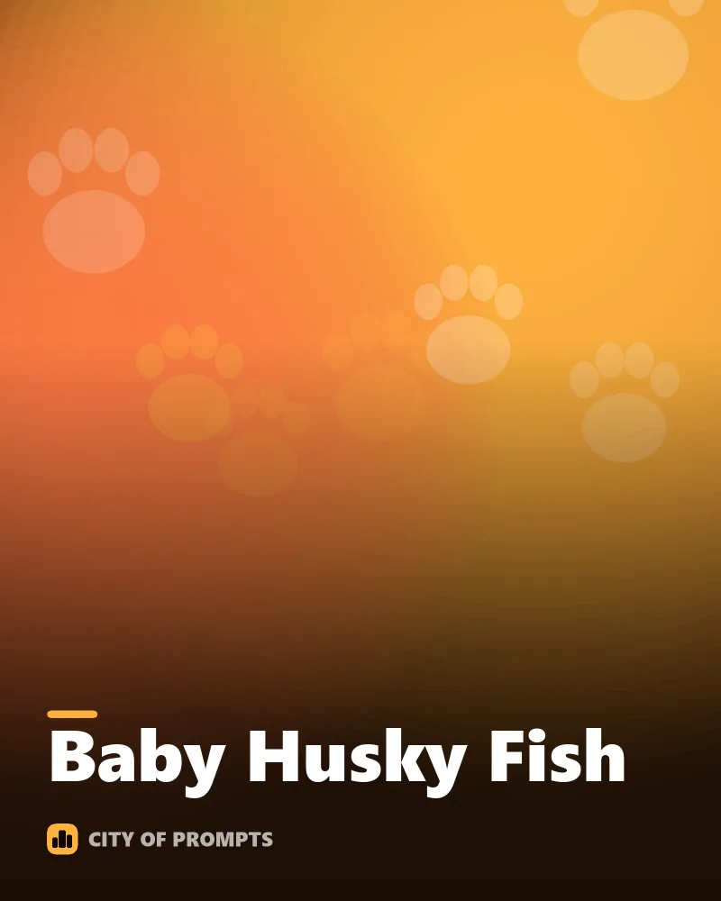Cover image for Baby Husky Fish