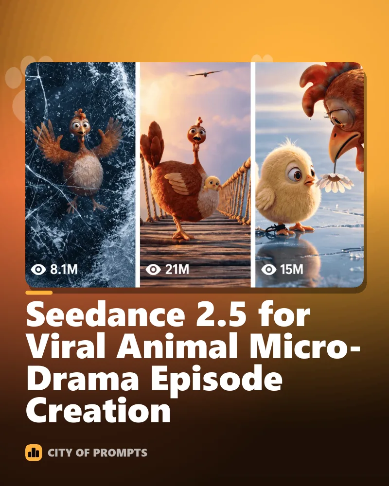 Cover image for Seedance 2.5 for Viral Animal Micro-Drama Episode Creation
