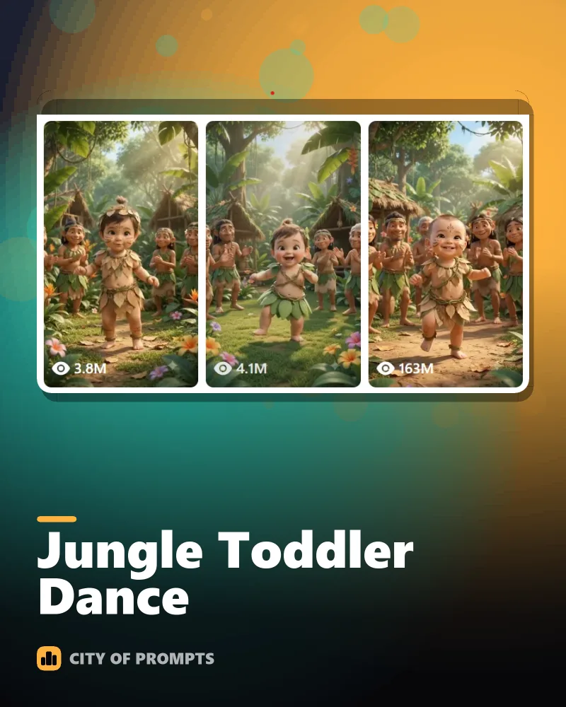 Cover image for Jungle Toddler Dance