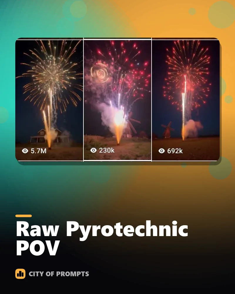 Cover image for 🔥 Raw Pyrotechnic POV