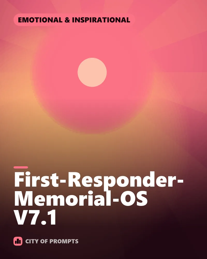 Cover image for First-Responder-Memorial-OS V7.1