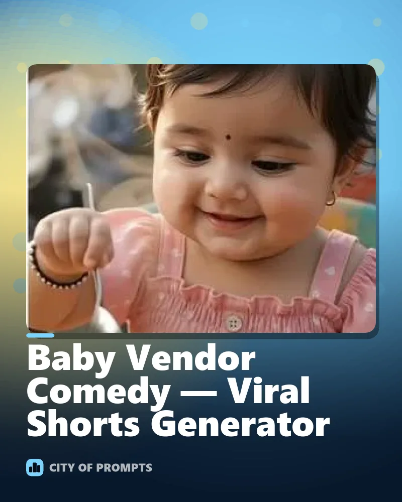 Cover image for Baby Vendor Comedy — Viral Shorts Generator