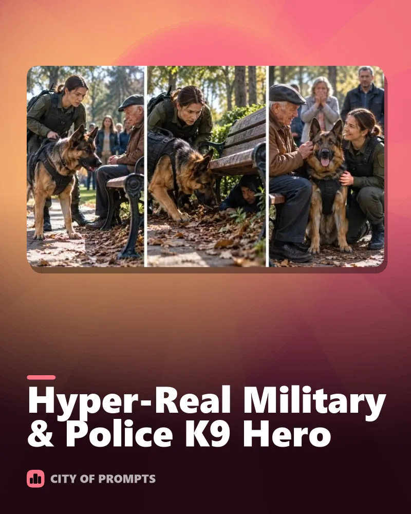 Cover image for Hyper-Real Military & Police K9 Hero