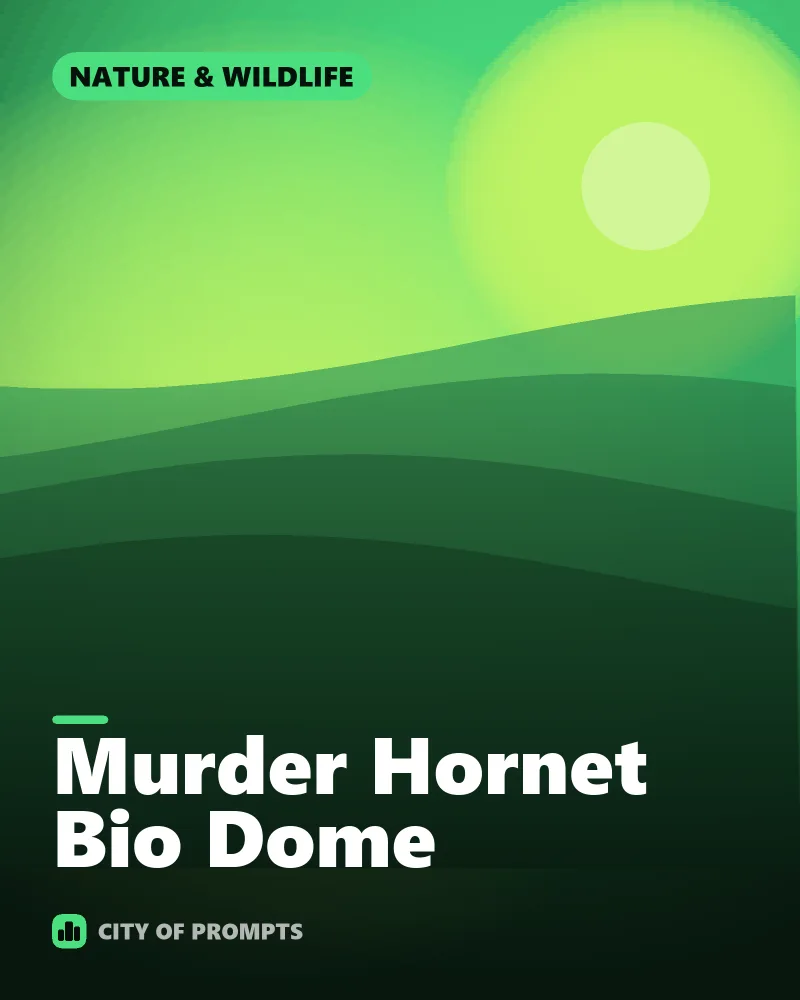 Cover image for Murder Hornet Bio Dome