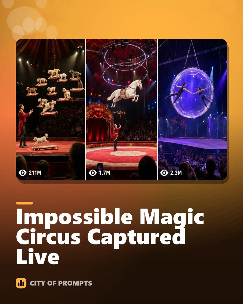 Cover image for Impossible Magic Circus Captured Live