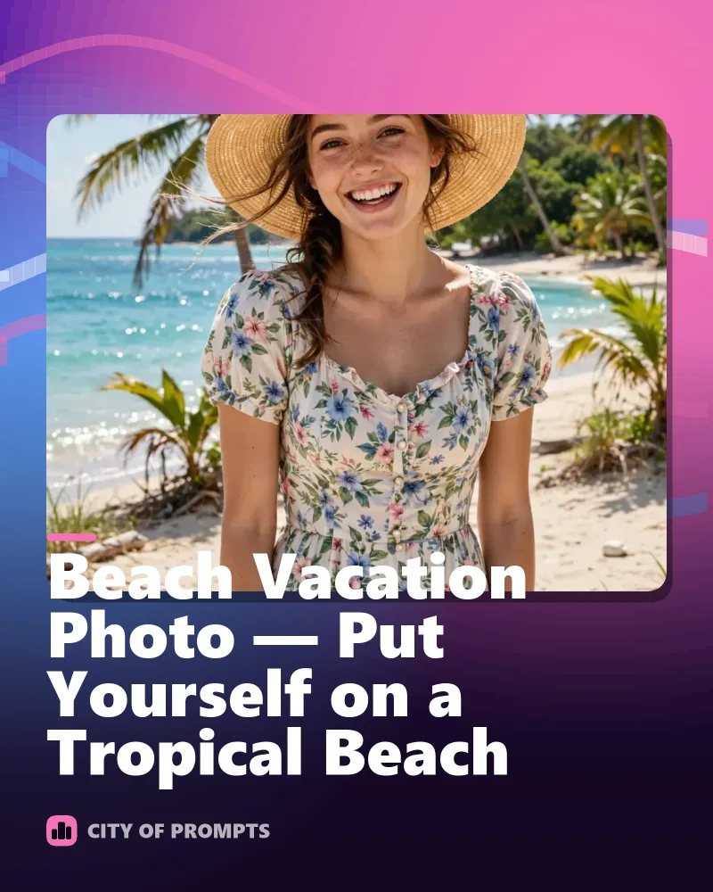 Cover image for Beach Vacation Photo — Put Yourself on a Tropical Beach