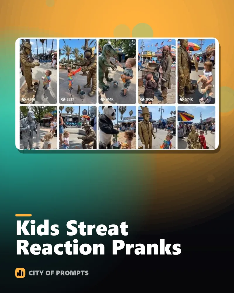 Cover image for Kids Streat Reaction Pranks