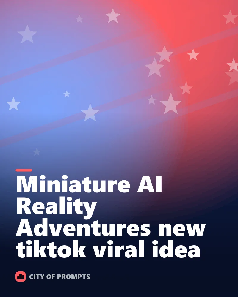 Cover image for Miniature AI Reality Adventures new tiktok viral idea