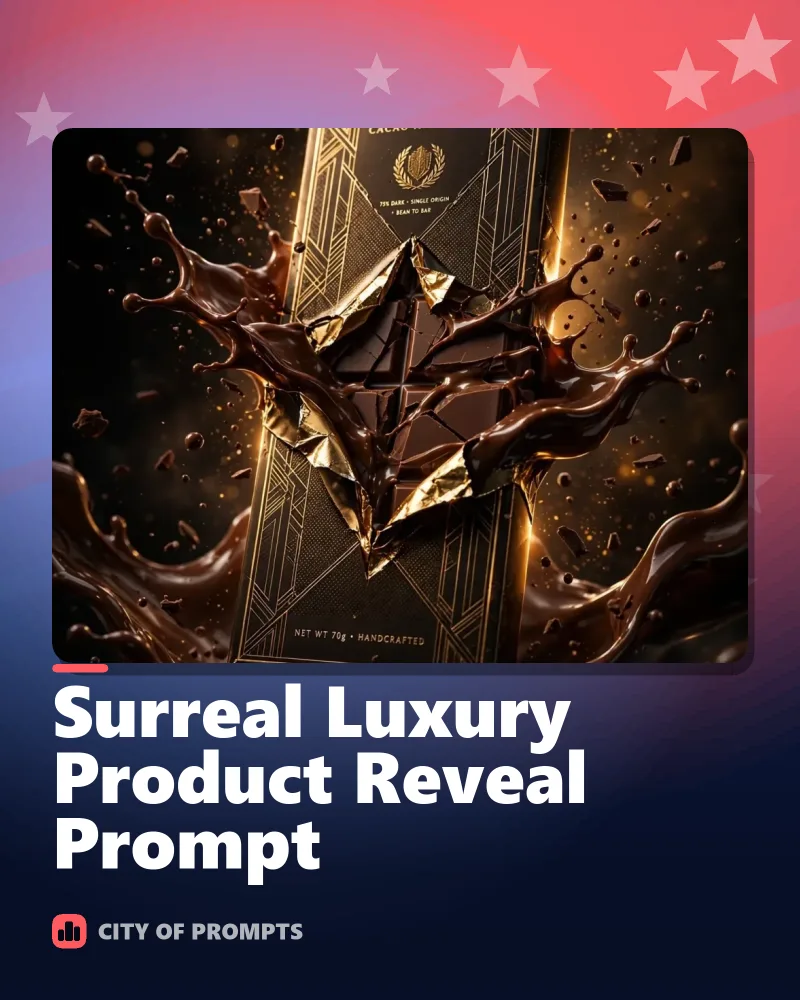 Cover image for Surreal Luxury Product Reveal Prompt