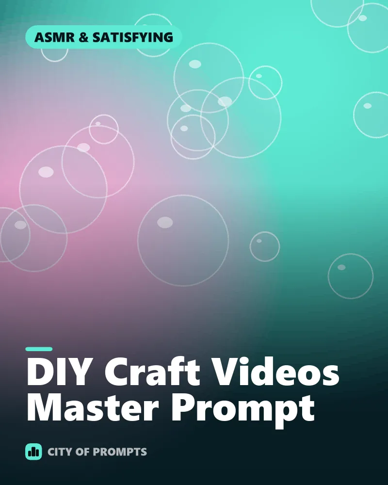 Cover image for DIY Craft Videos Master Prompt