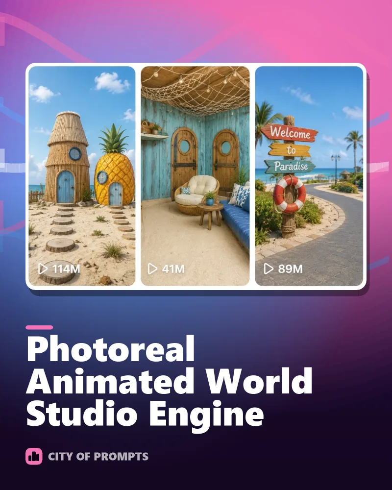 Cover image for Photoreal Animated World Studio Engine