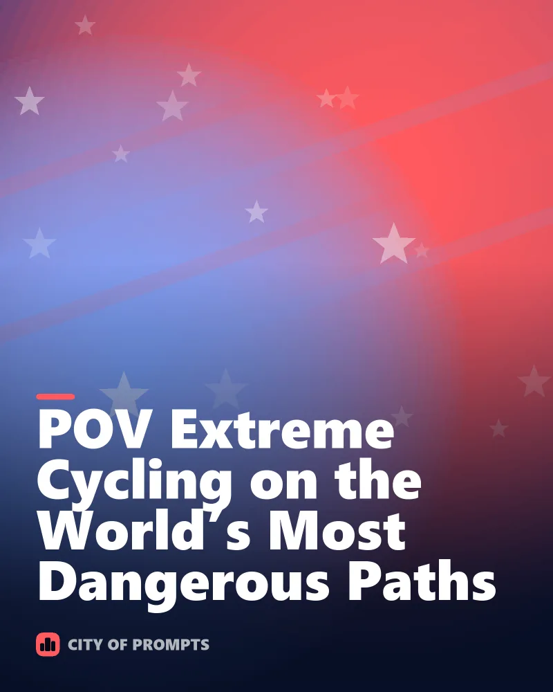 Cover image for POV Extreme Cycling on the World’s Most Dangerous Paths
