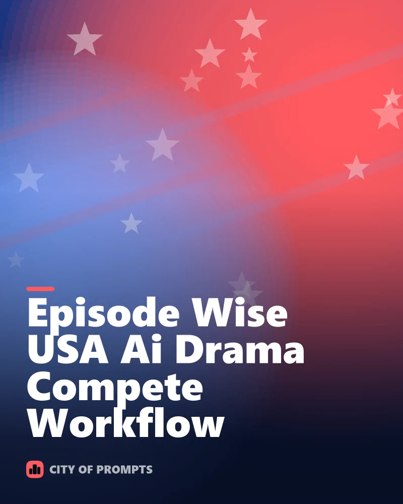 Cover image for Episode Wise USA Ai Drama Compete Workflow