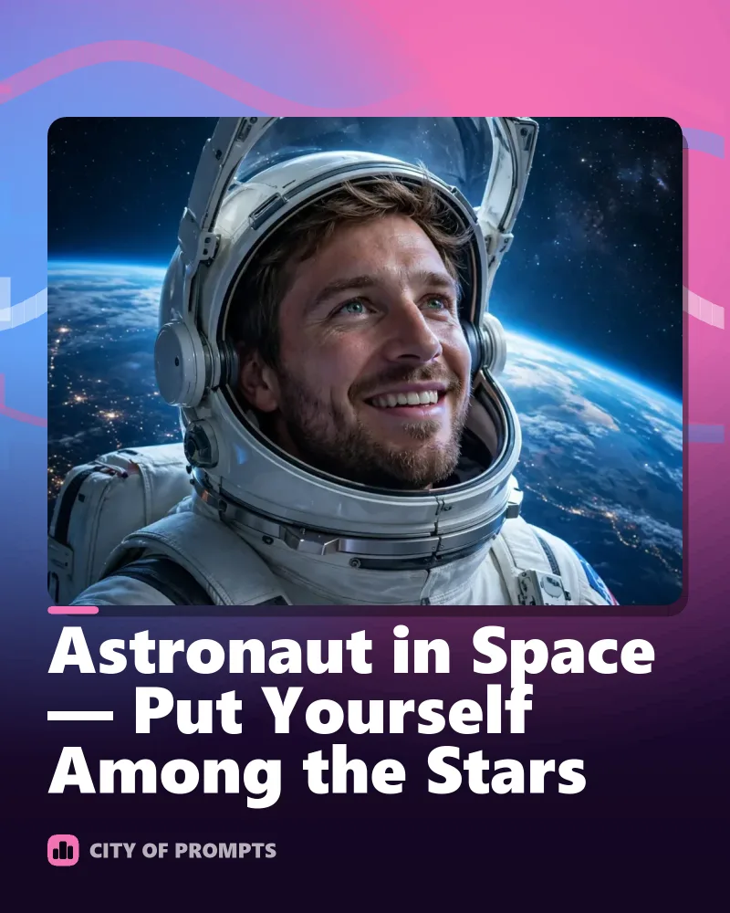 Cover image for Astronaut in Space — Put Yourself Among the Stars