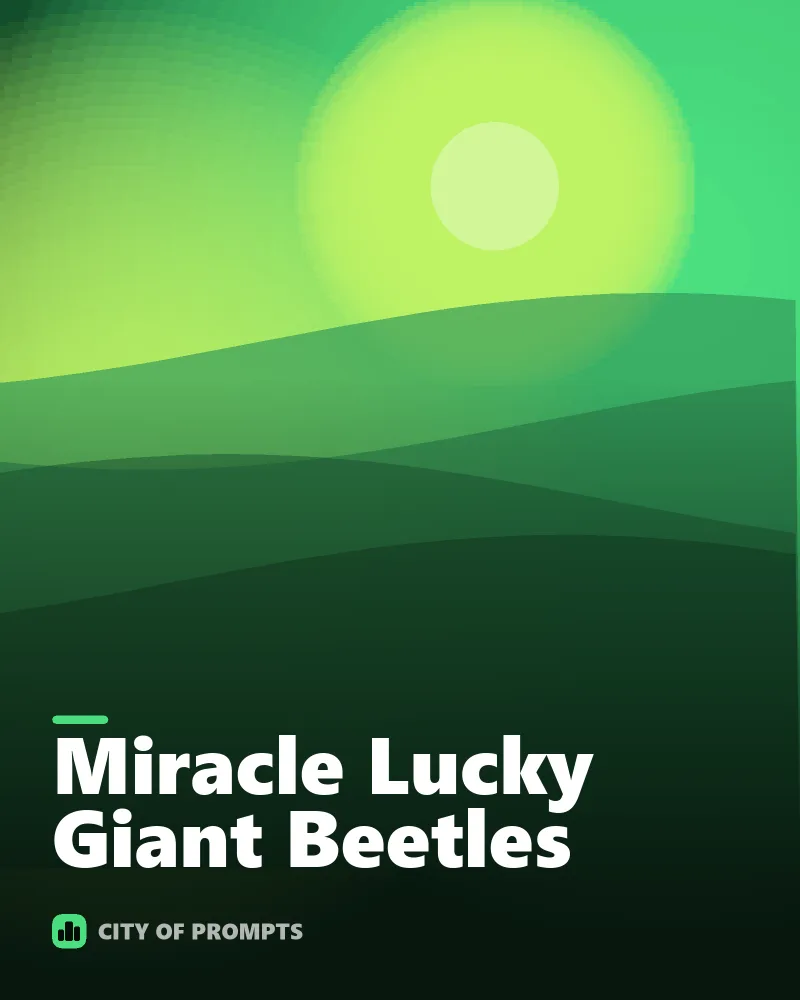 Cover image for Miracle Lucky Giant Beetles