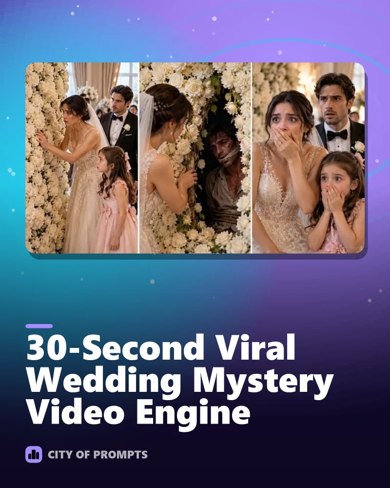 Cover image for 30-Second Viral Wedding Mystery Video Engine