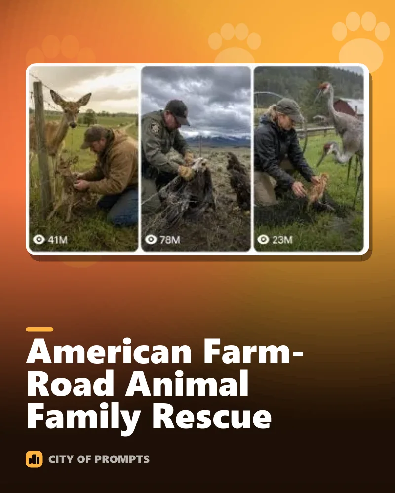 Cover image for American Farm-Road Animal Family Rescue