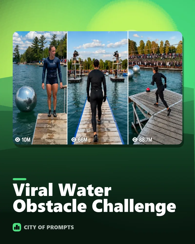 Cover image for Viral Water Obstacle Challenge