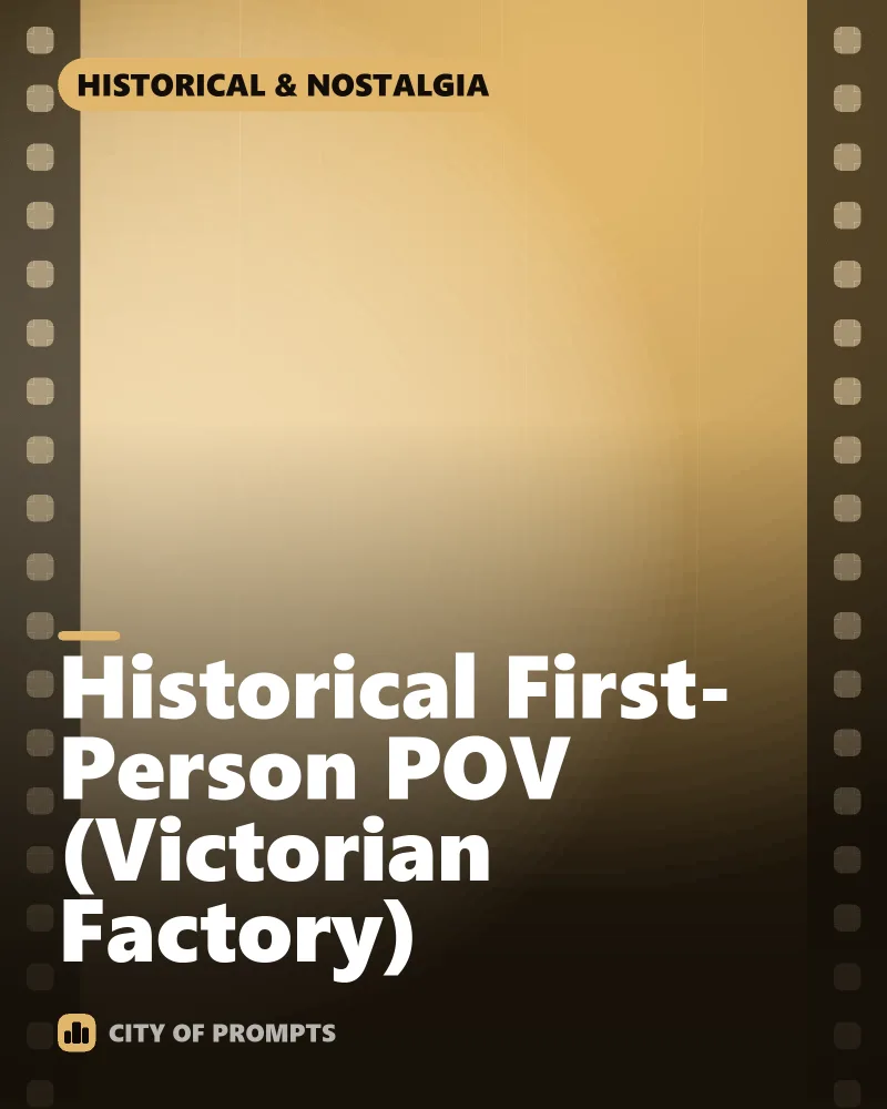 Cover image for Historical First-Person POV (Victorian Factory)