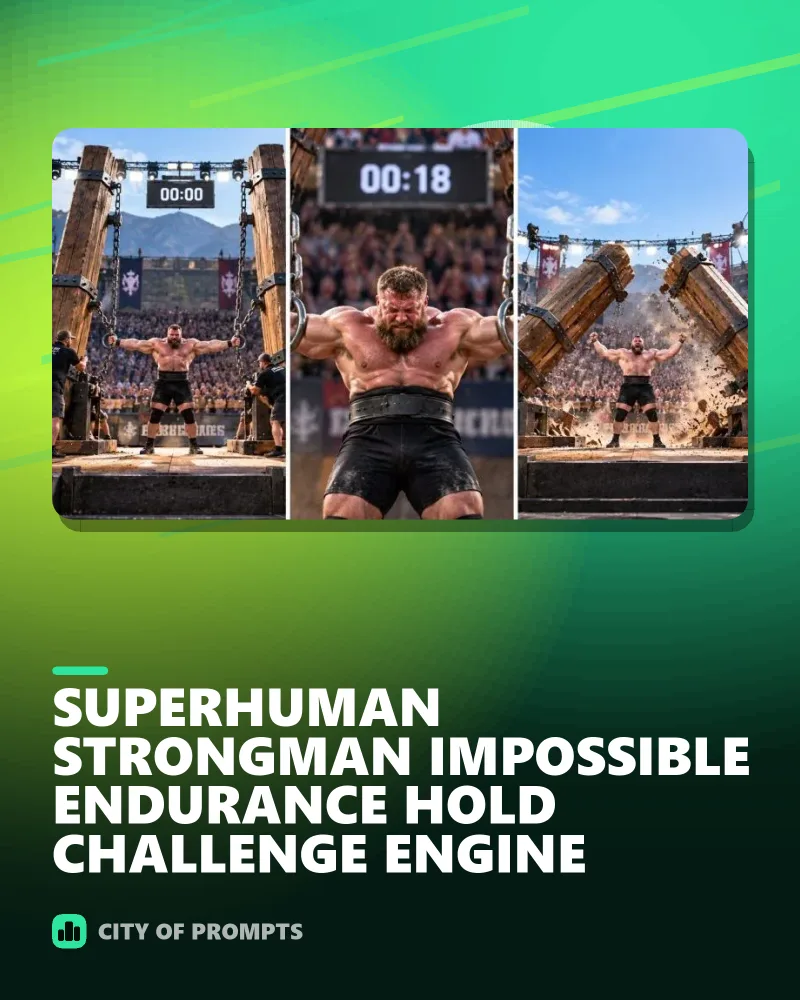 Cover image for SUPERHUMAN STRONGMAN IMPOSSIBLE ENDURANCE HOLD CHALLENGE ENGINE