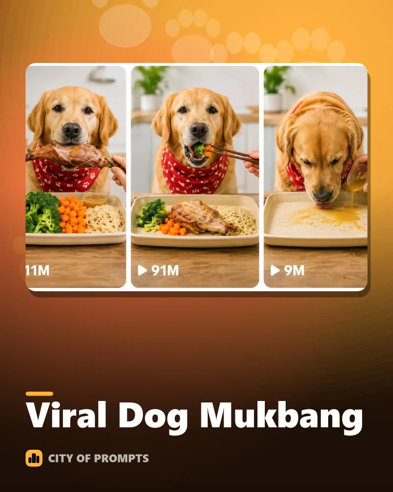 Cover image for Viral Dog Mukbang