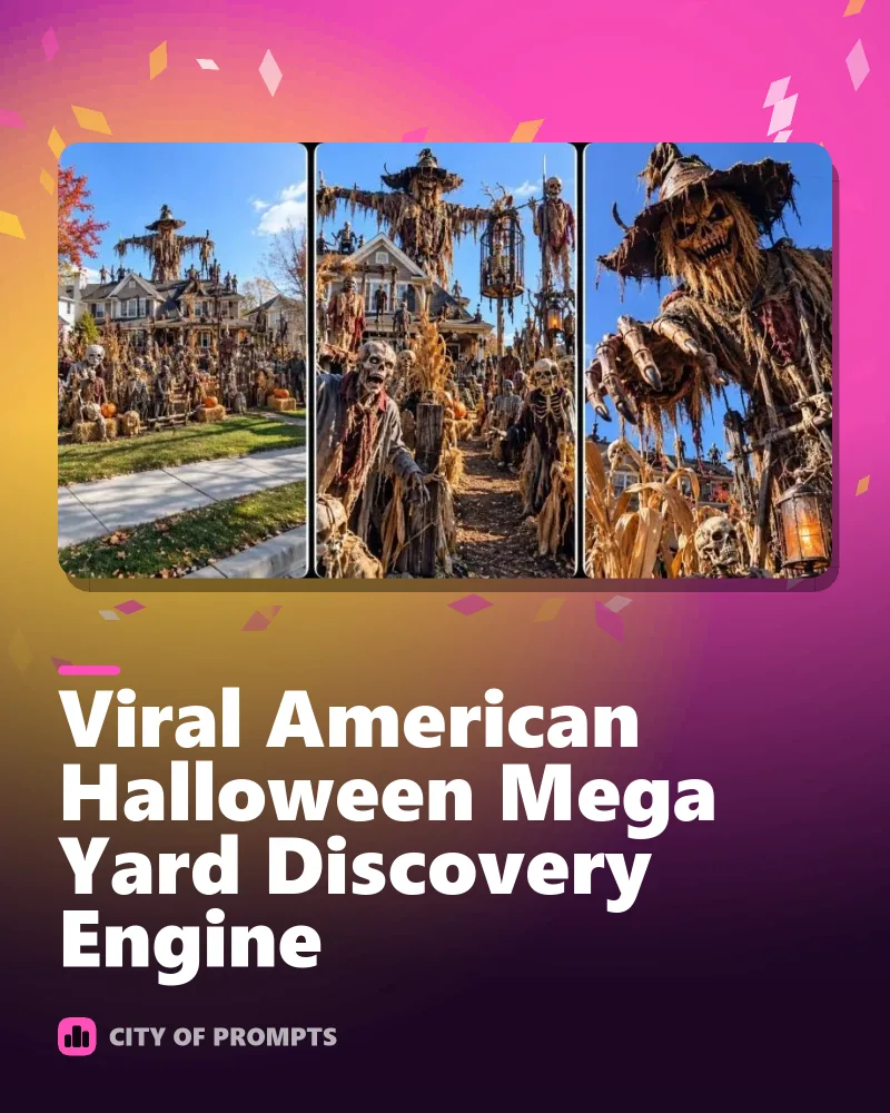 Cover image for Viral American Halloween Mega Yard Discovery Engine